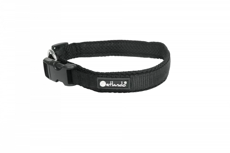 Mesh Halsband XXXS schwarz